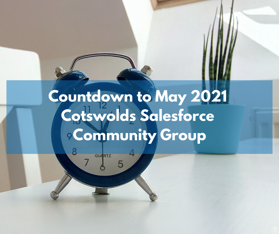 Don’t miss our Salesforce Community Group this May!