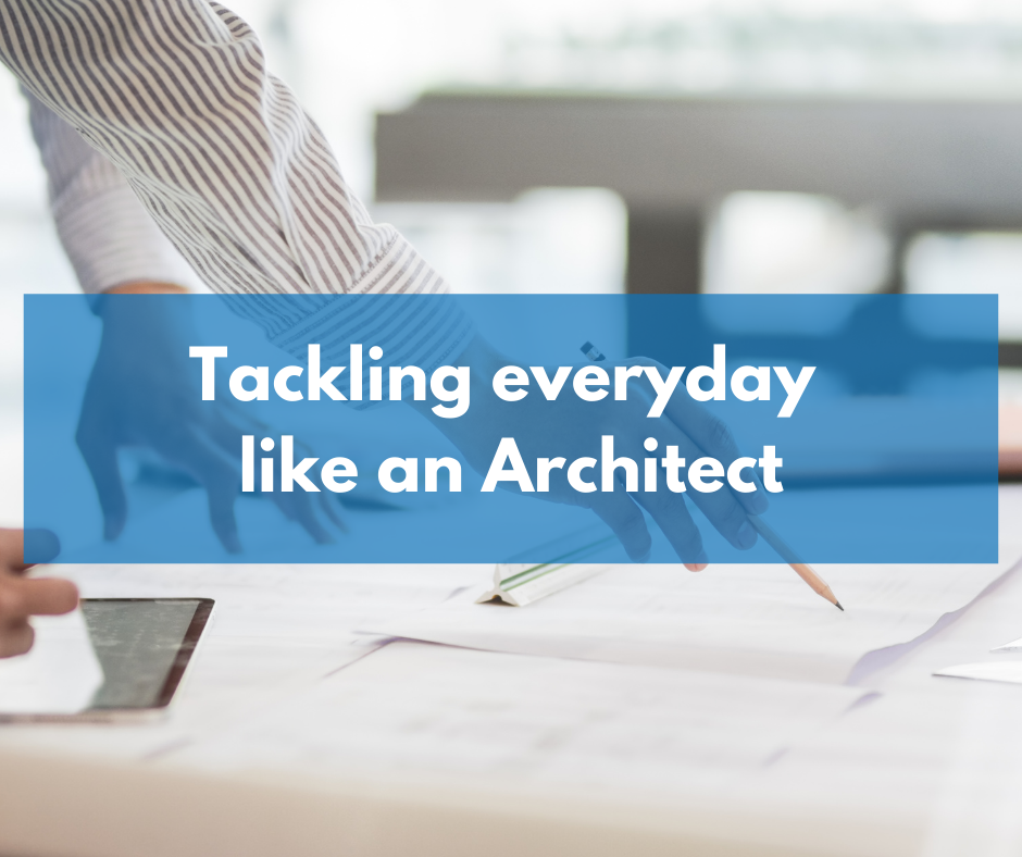 Cotswolds Community Group: Tackle everyday like an Architect