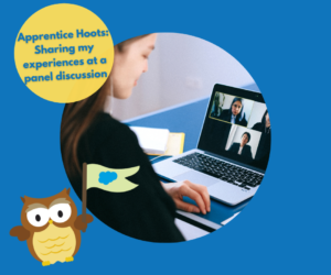 Apprentice Hoots: Sharing my experiences at a panel discussion