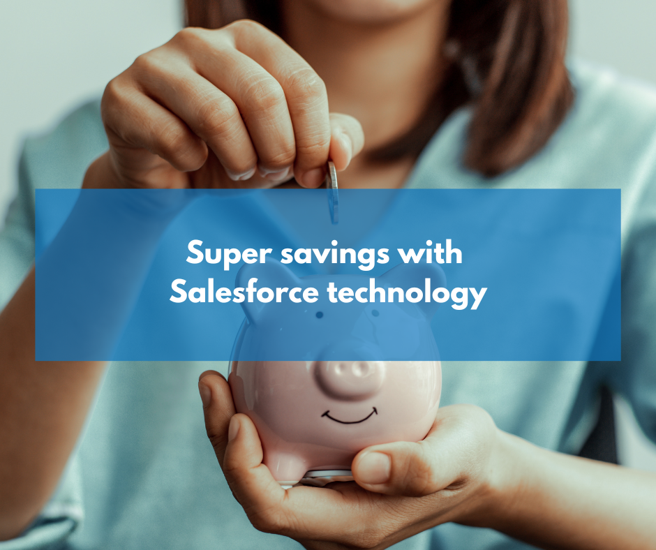 Savings with Salesforce technology