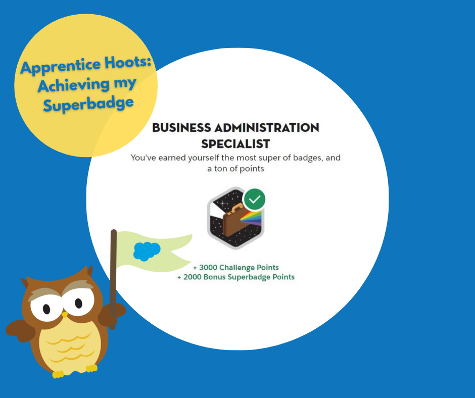 Apprentice Hoots: Tips to achieving your first Superbadge