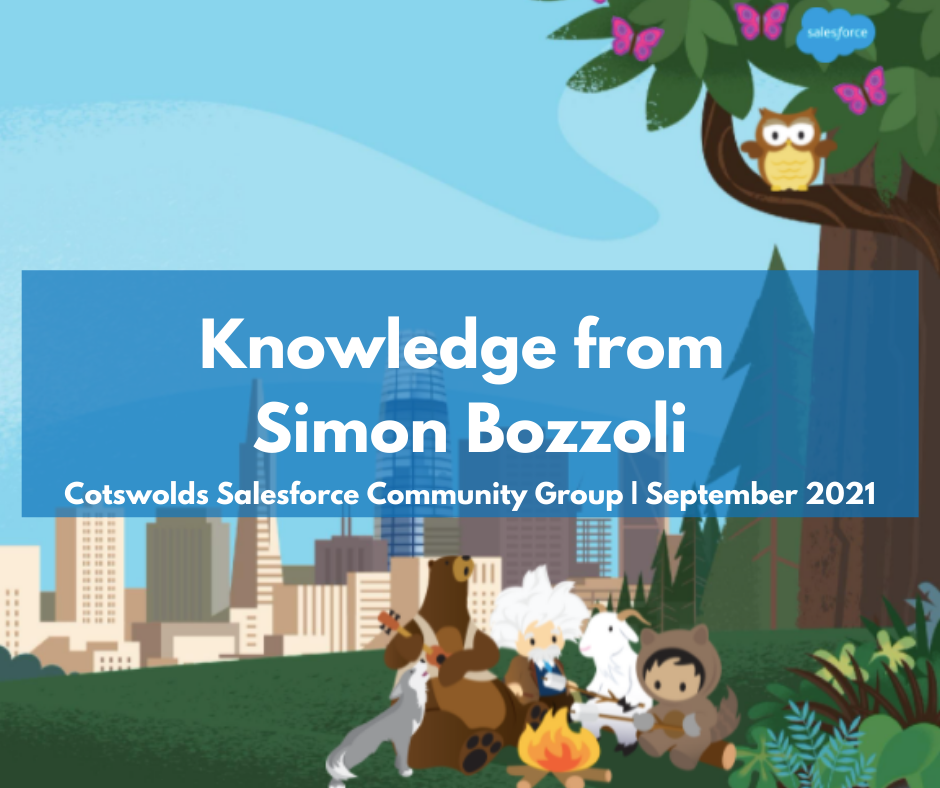 Knowledge you NEED from Simon Bozzoli – Cotswolds Community Group