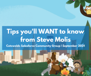 Top tips you will WANT to know from Steve Molis – Cotswolds Community Group