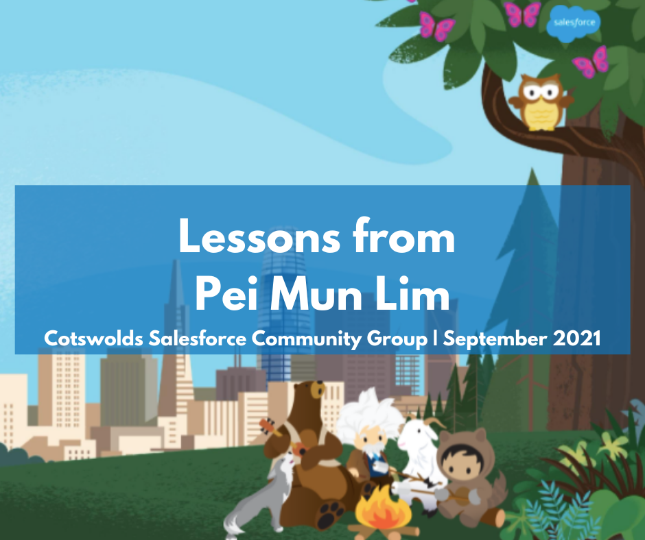Must have lessons from Pei Mun Lim – Cotswolds Community Group